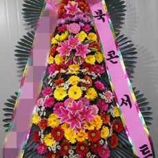 안성 축하화환 리본화환